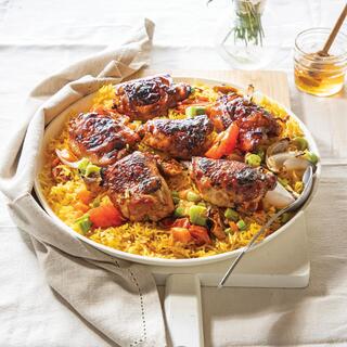 פאייה פרגיות ועגבניות