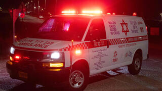 פינוי פצועים מנפילת כטב"ם