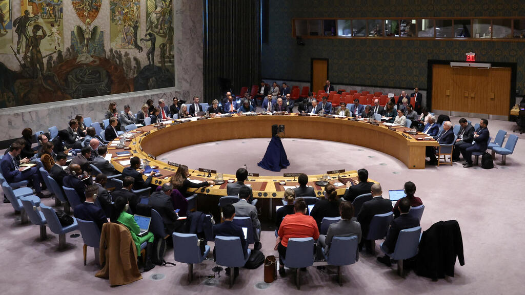 Совбез ООН (Фото: REUTERS/Brendan McDermid) דיון מועצת הביטחון של האו"ם