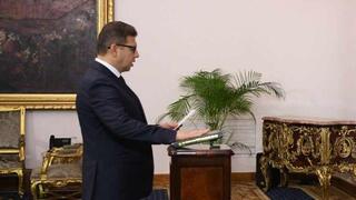 השבעתו של חסן מחמוד רשאד, ראש המודיעין המצרי החדש