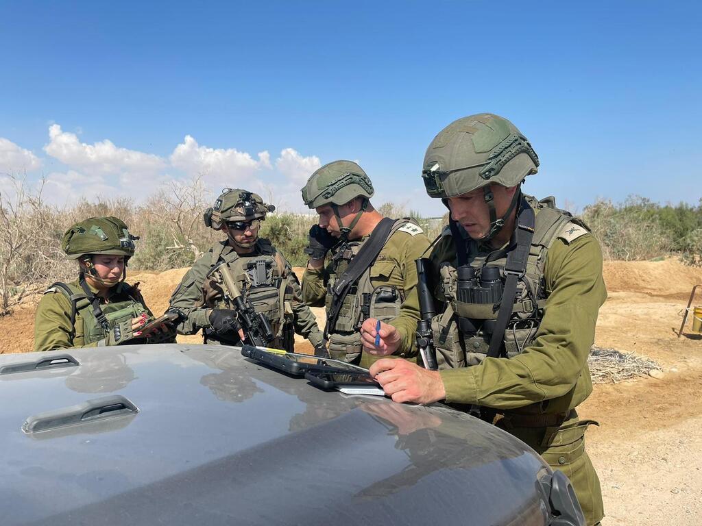 IDF forces on the scene