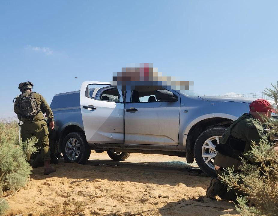 זירת הפיגוע בנאות הכיכר