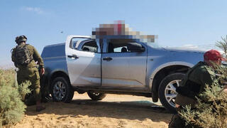 זירת הפיגוע בנאות הכיכר