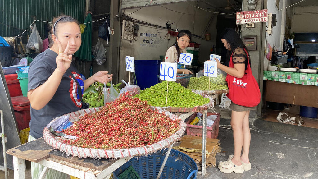 בשוק העתיק של בנגקוק