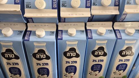 חלב של טרה. ללא סימון מחירים