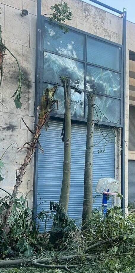פגיעת הכטב"מ בבית נתניהו בקיסריה