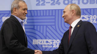 מסעוד פזשכיאן נשיא איראן וולדימיר פוטין נשיא רוסיה