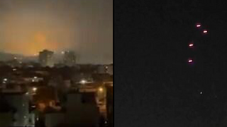   Israeli airstrikes on Tehran on October 26