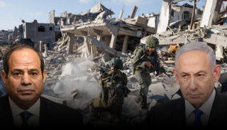 ראש הממשלה ממשלה ביבי בנימין נתניהו,  נשיא מצרים עבד אל-פתאח א-סיסי , רצועת עזה