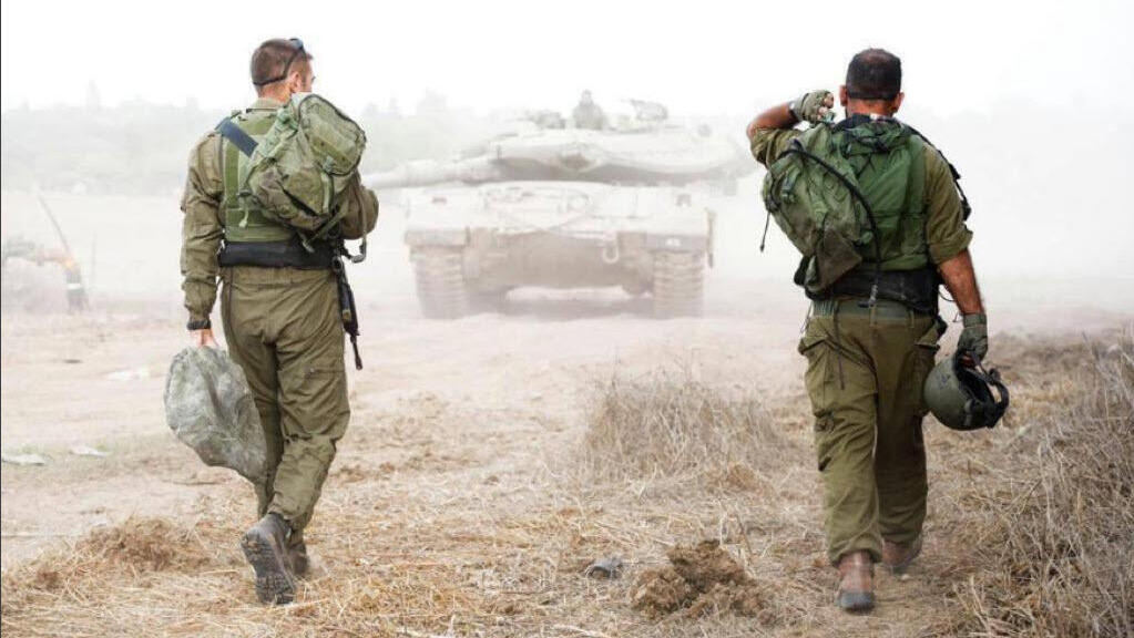 חיילי מילואים בעוטף