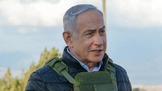 ראש הממשלה בנימין נתניהו בסיור והערכת מצב בגבול לבנון יחד עם מפקד פיקוד הצפון אלוף אורי גורדין