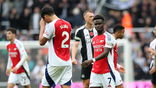 סליבה וסקאה מתוסכלים ארסנל ניוקאסל