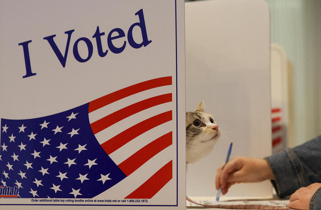 Voting in Pennsylvania (Photo: Quinn Glabicki/Reuters) פיטסבורג פנסילבניה