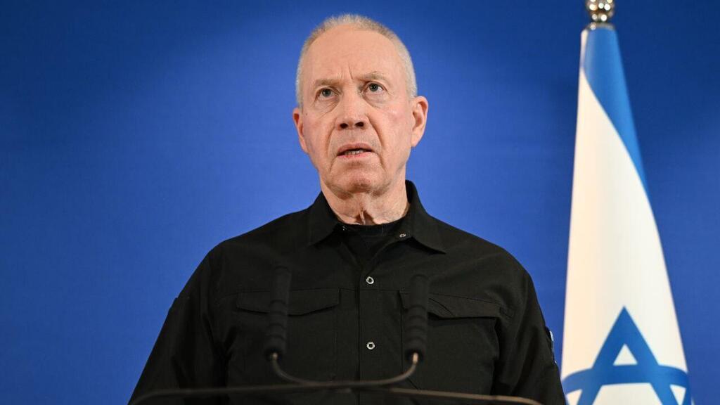 הצהרה של יואב גלנט אודות פיטוריו מתפקיד שר הביטחון