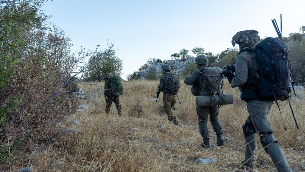 תיעוד מהפעילות הקרקעית של יחידת המילואים - 'האלפיניסטים' בדרום לבנון