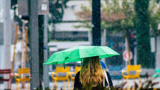  Дождь в Тель-Авиве 