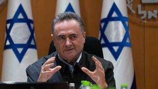 שר הביטחון ישראל כ"ץ בפגישה ראשונה עם הרמטכ"ל הרצי הלוי בפורום המטה הכללי