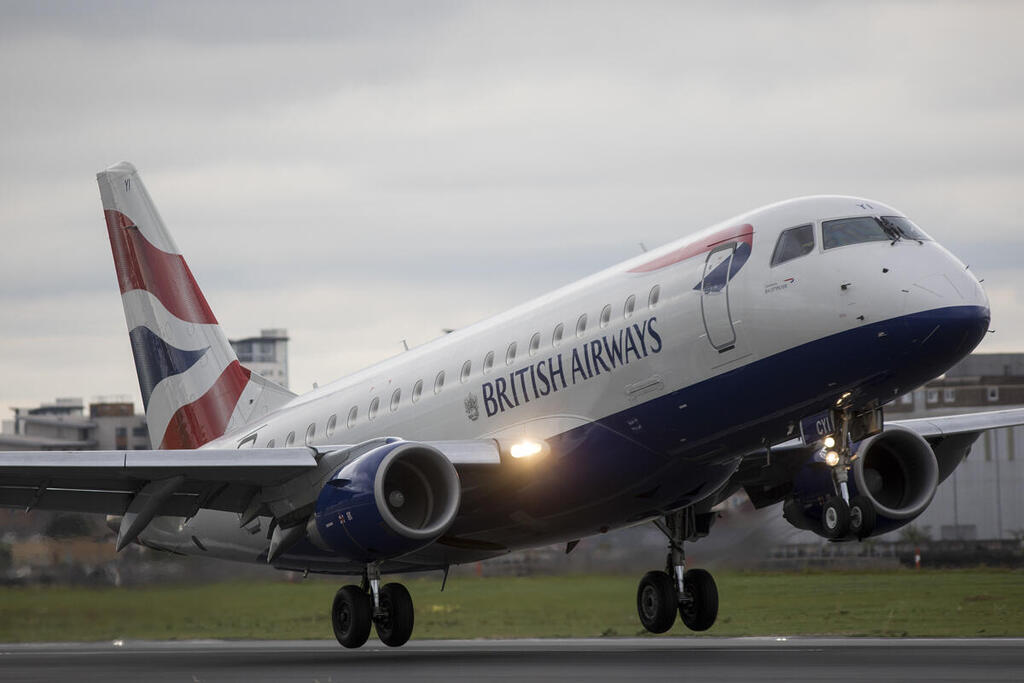 British Airways plane (Photo: Bloomberg) מטוס של בריטיש איירווייז
