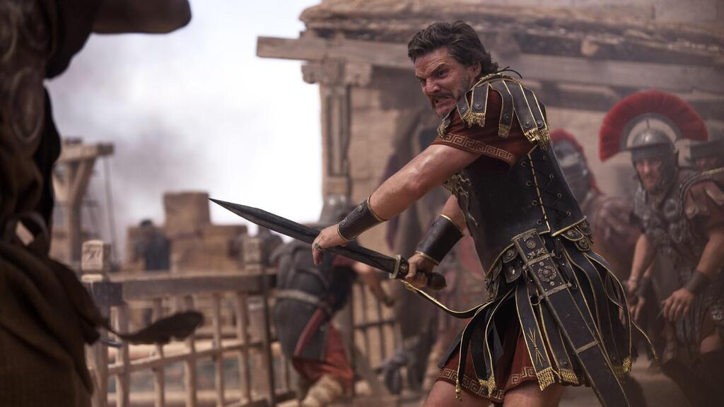 Pascal as General Marcus Acacius, from 'Gladiator II' (Photo: Courtesy of Tulip Entertainment) מתוך "גלדיאטור 2"