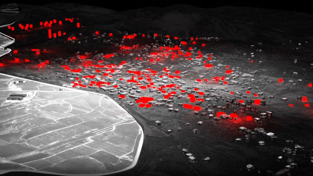 Террористические объекты Хизбаллы в деревне Кила, рядом с израильской границей (Фото: пресс-служба ЦАХАЛа ) תשתיות הטרור של חיזבאללה בכפר כילא