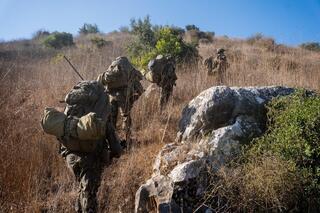 תיעוד מפעילות כוחות עוצבת הקומנדו בדרום לבנון