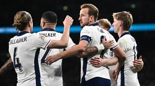 שחקני אנגליה חוגגים