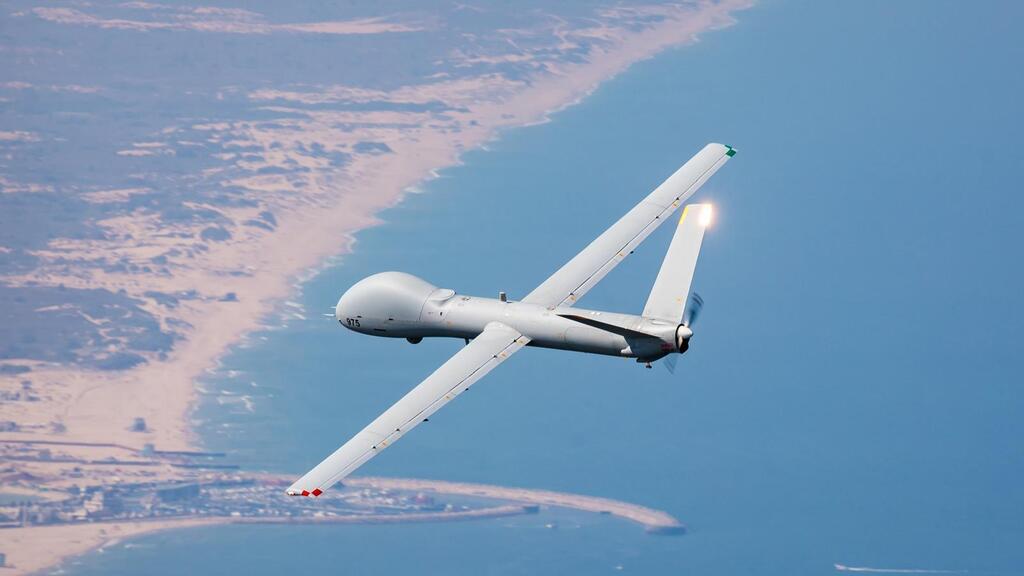 Elbit's Hermes 900 drone (Photo: Elbit Systems) הרמס 900