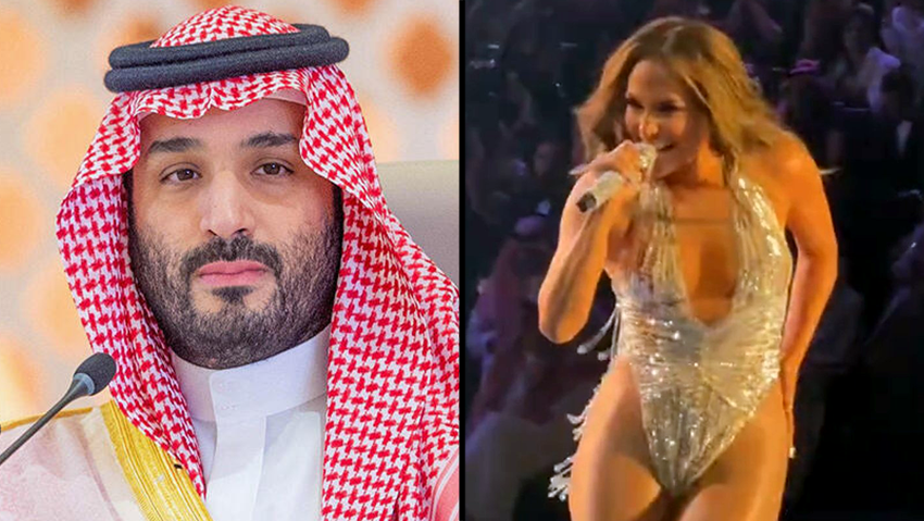 סעודיה מוחמד בן סלמאן ג'ניפר לופז