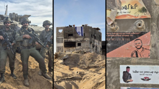 יואב קרן עם לוחמי ומפקדי חטיבה 401