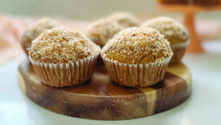 מאפינס תפוזים וקוקוס (צילום: אסי רוז) מאפינס תפוזים וקוקוס