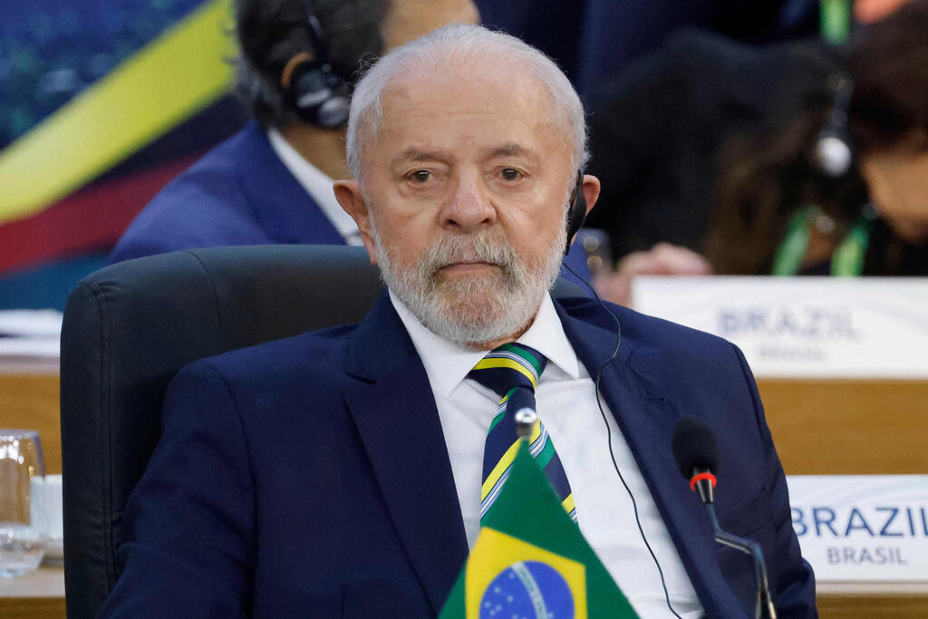 Luiz Inácio Lula da Silva (Photo: Ludovic Marin / AFP) נשיא ברזיל לולה דה סילבה מאחר את פסגת G20 בריו דה ז'ניירו