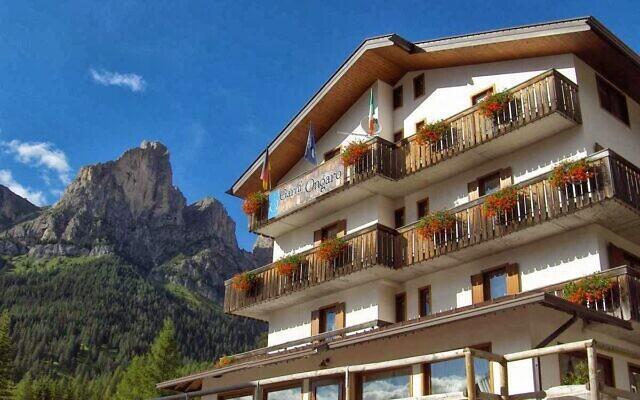 The view from Hotel Garni Ongaro  