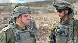 אביחי אדרעי בסיור בדרום לבנון