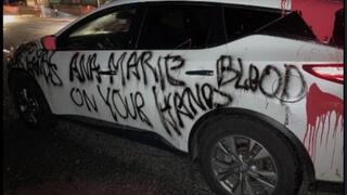 Car of University of Washington President Ana Mari Cauce vandalized by pro-Palestinian activists 