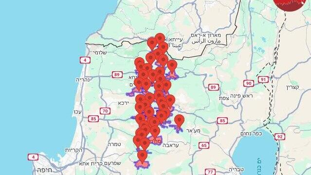 אזעקות בגליל התחתון