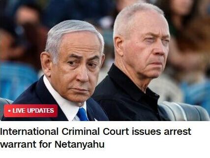 סיקור בעולם צו מעצר בינלאומי בית הדין ב האג נגד בנימין נתניהו ו יואב גלנט CNN