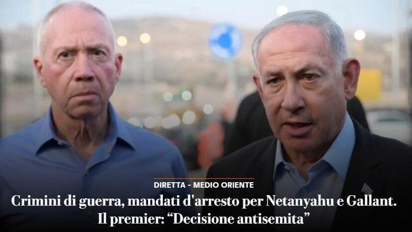 סיקור בעולם צו מעצר בינלאומי בית הדין ב האג נגד בנימין נתניהו ו יואב גלנט לה רפובליקה