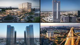 מתחמי תעסוקה מחוץ לתל אביב