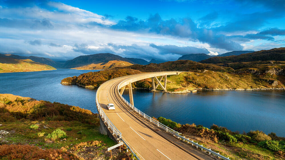 North Coast 500, Scotland (Photo: Shutterstock) מסלול החוף הצפוני 500, סקוטלנד