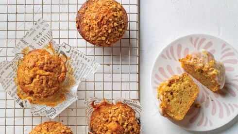  מאפינס בטטה,  תפוז ורוזמרין