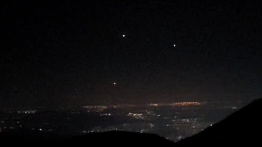 תיעוד מיירוט הרקטות