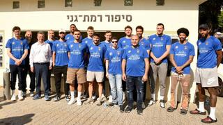 מכבי ר"ג בתערוכה לכבוד שחקני העבר של המועדון