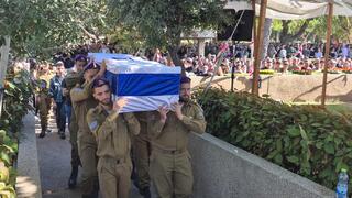 הלווייתו של סמ"ר רון אפשטיין ז"ל בבית העלמין הצבאי בחיפה