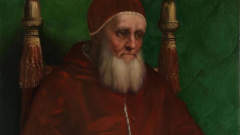 Pope Julius II, painting by Raphael 