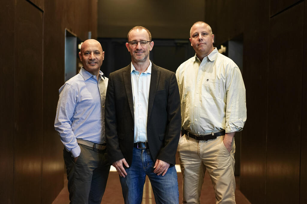 Dr. Feldhay with Erez Ornan and Nir Gamliel (Photo: Daria Lee) OpenDNA