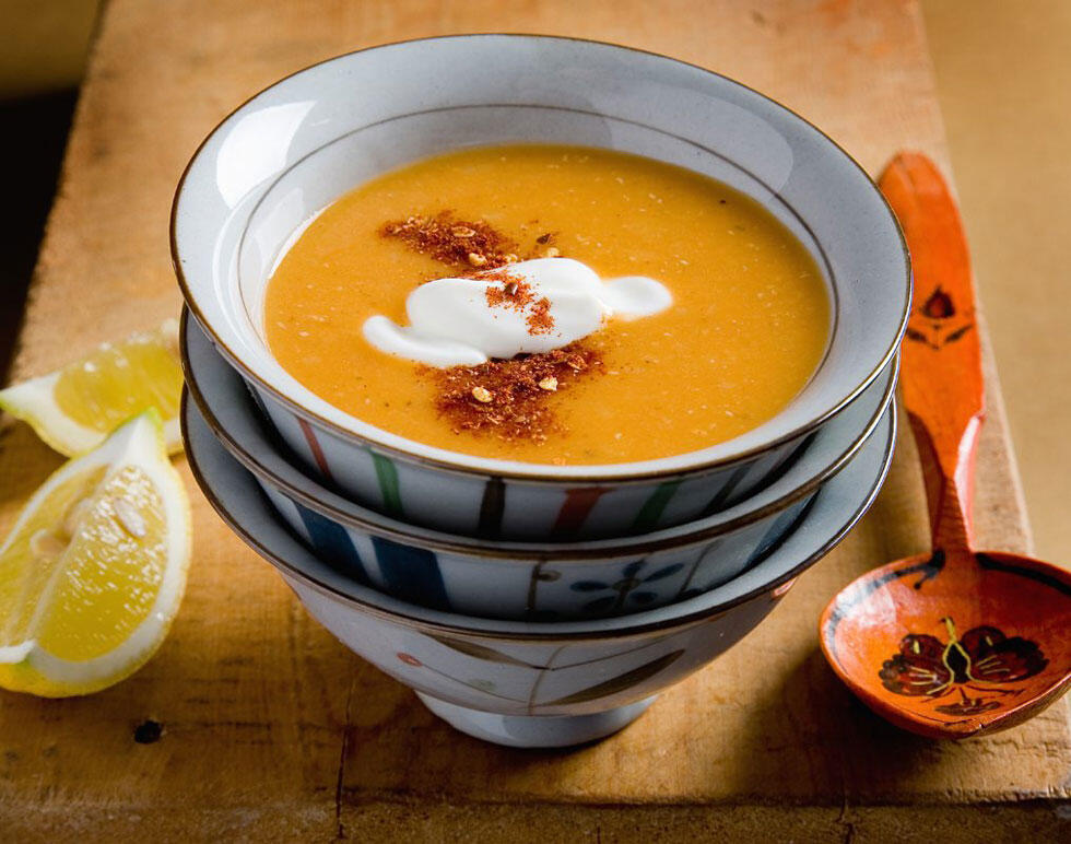 מרק מרג'מק. מרק עדשים טורקי