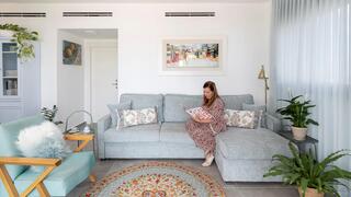 דירה קטנה בבת ים, עיצוב: חגית חסון