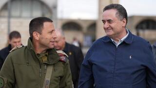 ישראל כ"ץ בביקור בפיקוד המרכז