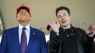 אילון מאסק ודונלד טראמפ