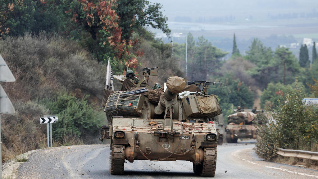 כוחות צה"ל ליד גבול לבנון